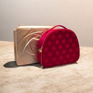 Lancome And Estee Lauder Cosmetic/ Organizer Case